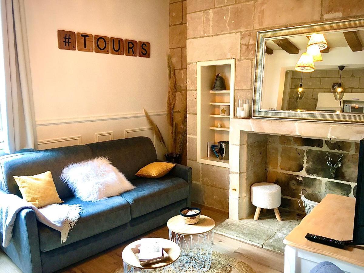 Vieux Tours, Charmant T2 40M2, 4 Pers, Lumineux Εξωτερικό φωτογραφία