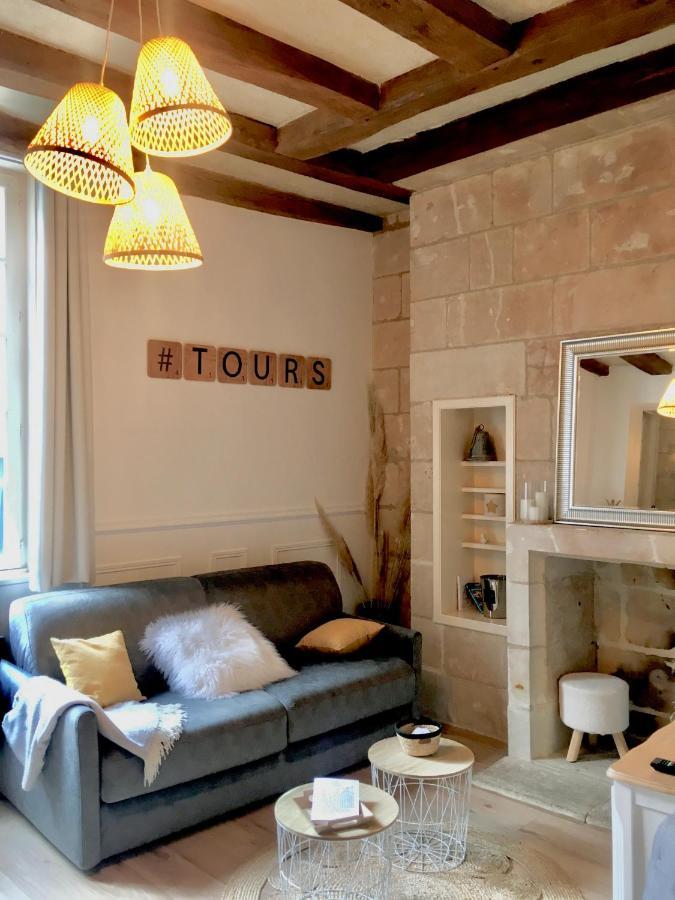 Vieux Tours, Charmant T2 40M2, 4 Pers, Lumineux Εξωτερικό φωτογραφία